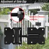 Dreamxiang Heavy Duty Self Closing Gate Hinge and Self Locking