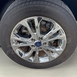 Coast2Coast International (CCI) Chrome Skin Covers Rim Trim Set 4 FOR 2017-2019 Ford Escape SE SEL S 17" Wheel