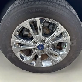 Coast2Coast International (CCI) Chrome Skin Covers Rim Trim Set 4 FOR 2017-2019 Ford Escape SE SEL S 17" Wheel