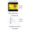 120 Pages Sketchbook, Sketchbook, Hardcover, Sketchbook, Special Sketchbook, Spiral Bound,