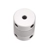 sourcing map 4mm to 6mm Aluminum Alloy Shaft Coupling Flexible