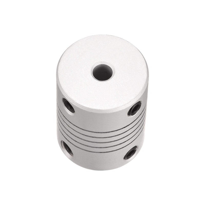 sourcing map 4mm to 6mm Aluminum Alloy Shaft Coupling Flexible