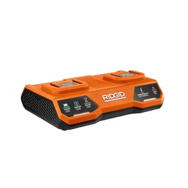 RIDGID RIDGID 18V Dual Port Simultaneous Charger AC86095 (Bulk Packaged)