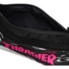 Slasher Sacoche Mini Shoulder Bag, Black/Pink