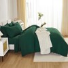 Litanika California King Comforter Set Dark Emerald Green - 7