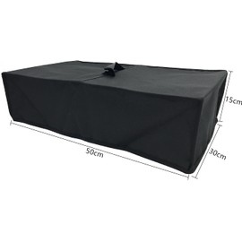 Wanty Heat-Resistant Waterproof Dust-Proof Nylon Fabric Dust Cover Case Protections for Sony STRDH190 2-ch Home Stereo Receiver with Phono Inputs & Bluetooth Black