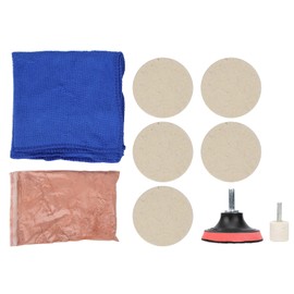 Glass Polishing Kit, 100g Cerium Oxide Polishing Powder Kit for Blade Damage, Scuffs, Water Deposits