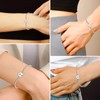 VGROSIA Graduation Gifts for Her 2025 18K Silver Bracelets For