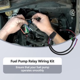 Replaces CBWPR091AA 68269523AD Fuel Pump Relay Wiring Kit Compatible with Chrysler Town Country, Grand Cherokee, Ram 1500, Dodge Durango, Grand Caravan