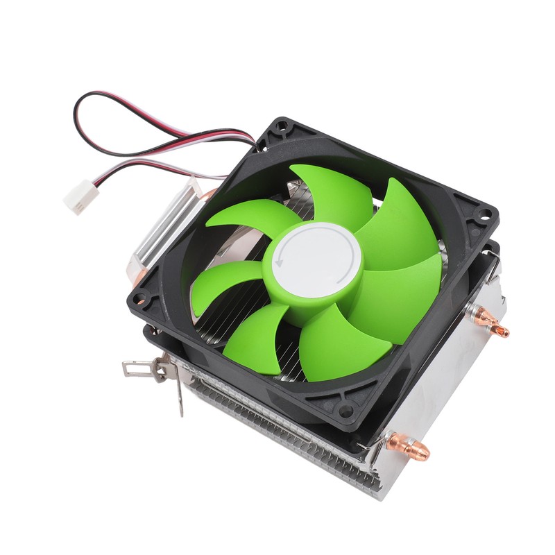 CPU Cooler Dual Heat Pipe 48CFM DC12V Quiet Operation Hydraulic