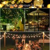 Solar String Lights Outdoor,50LED Solar Waterproof String Lights,8 Mode 7M/24Ft