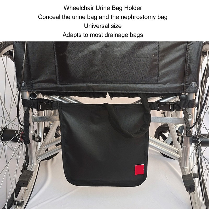 Wheelchair Urine Drainage Bag Hangs Discreetly Catheter Bag Holder Covers