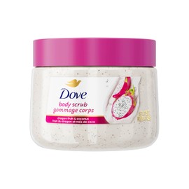 Dove Body Scrub For SIlky Smooth Skin Dragon Fruit & Coconut Cream Body Scrub Exfoliates and Provides Lasting Nourishment 425 g