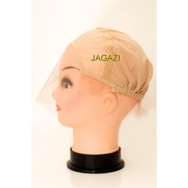 Bargain! Lace Front Wig Base. Glueless Wig Cap. Lace front Cap Weaving Cap.Wig Making Cap. Stretchy. (Blonde)
