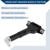 Hihaha Headlight Washer Nozzle for Honda Civic 2005-2011 Front Driver