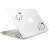Calcomanía Fantasma Dedo Grosero Sticker Auto Suv Universal