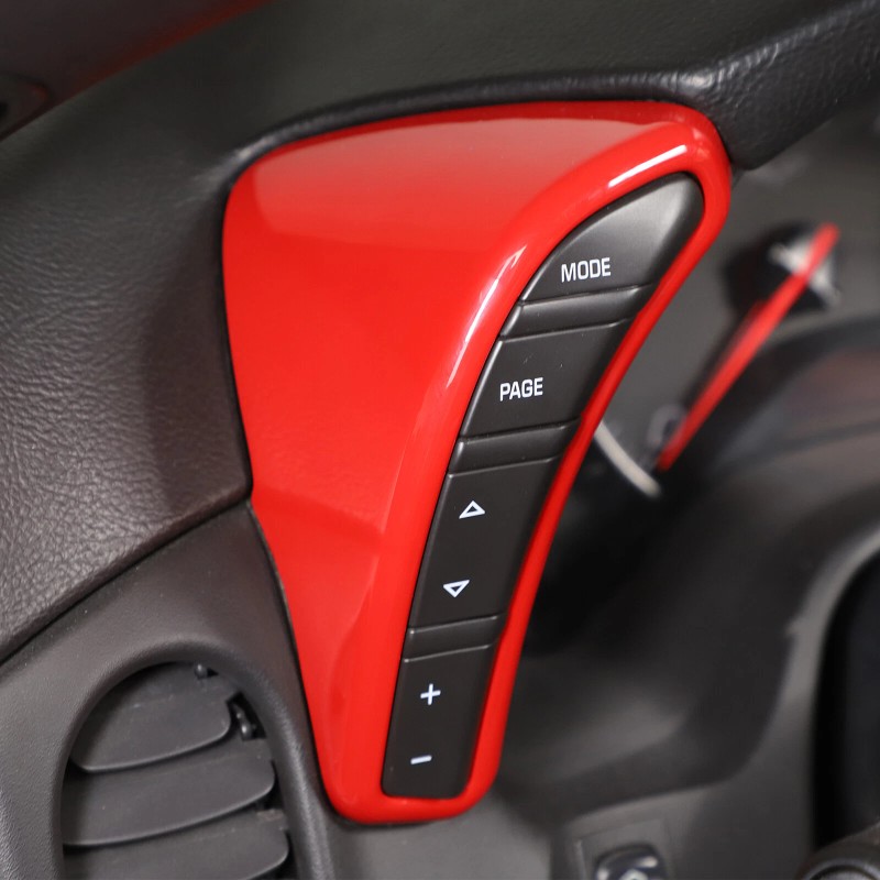 autotrim000 2PCS Red Dashboard Side Speedometer Button Switch Fit For