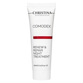 -CHRISTINA- Crema De Noche Comodex Renew  Repair Con Retinol Y Ácido Salicílico  Hidrata, Reafirma Y Limpia La Piel  Apto Para Pieles Grasas Y Mixtas 