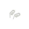 Speedy Products Curtain Hooks Pk100 white