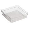Oggi Clear Drawer Organizer - 6" X 6.25"- Ideal for