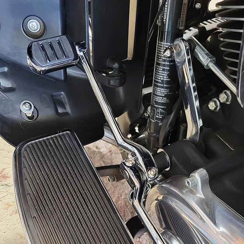 HCmotorku Motorcycle Heel Toe Shift Lever Front Rear Levers w/Shifter