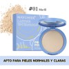 Polvo Compacto Fijador Mate Alta Cobertura Y Larga Duracin