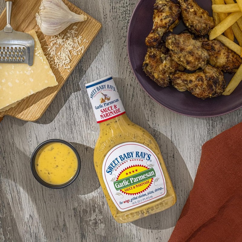 Sweet Baby Ray's Garlic Parmesan Sauce & Marinade, 16 Ounce,