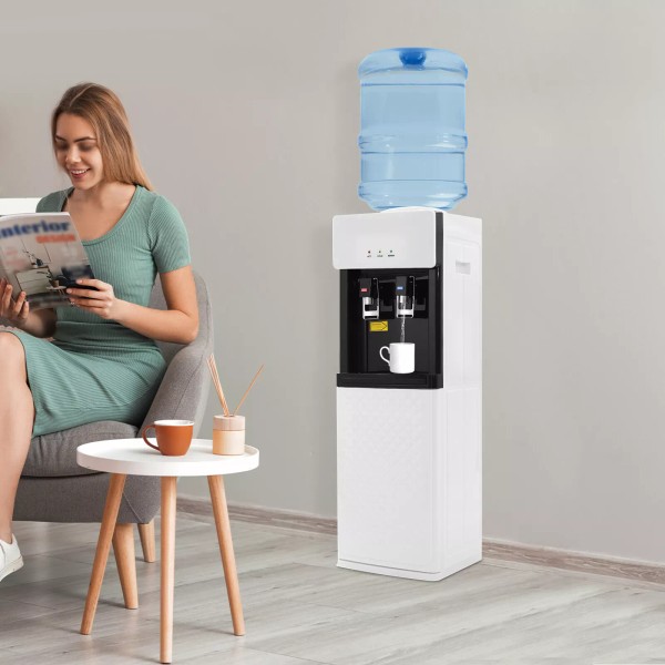 Hot and Cold Water Dispenser Standing 53.6℉ & 185-203℉ Top