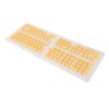 PBT Pudding Keycaps 129 Keys Translucent OEM Height Doubleshot Injection