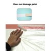 ROLLINGDOG Pre-Taped Dust Sheet Roll - Masking Film with Plastic