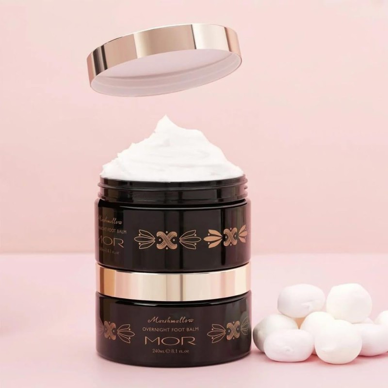 MOR Marshmallow Overnight Foot Balm 240ml