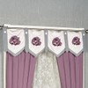 Touch of Class Harmony Epaulet Tab Valance Orchid