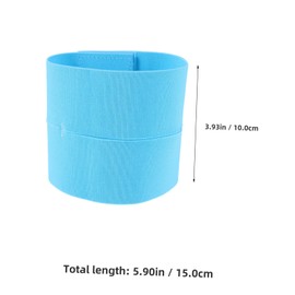 BESPORTBLE Glove Wrap Band Softball and Baseball Glove Strap Elastic Softball Baseball Accessories for Quickly Keep Formed Blue