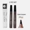 KARLOR Eyebrow Pencils Set, 2 Liquid Eyebrow Pencils, Curl Drawing,