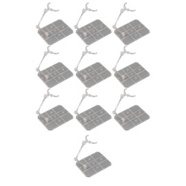 10 Sets Action Figure Stand Transparent Acrylic Anime Figure Display Stand Support Holder Base