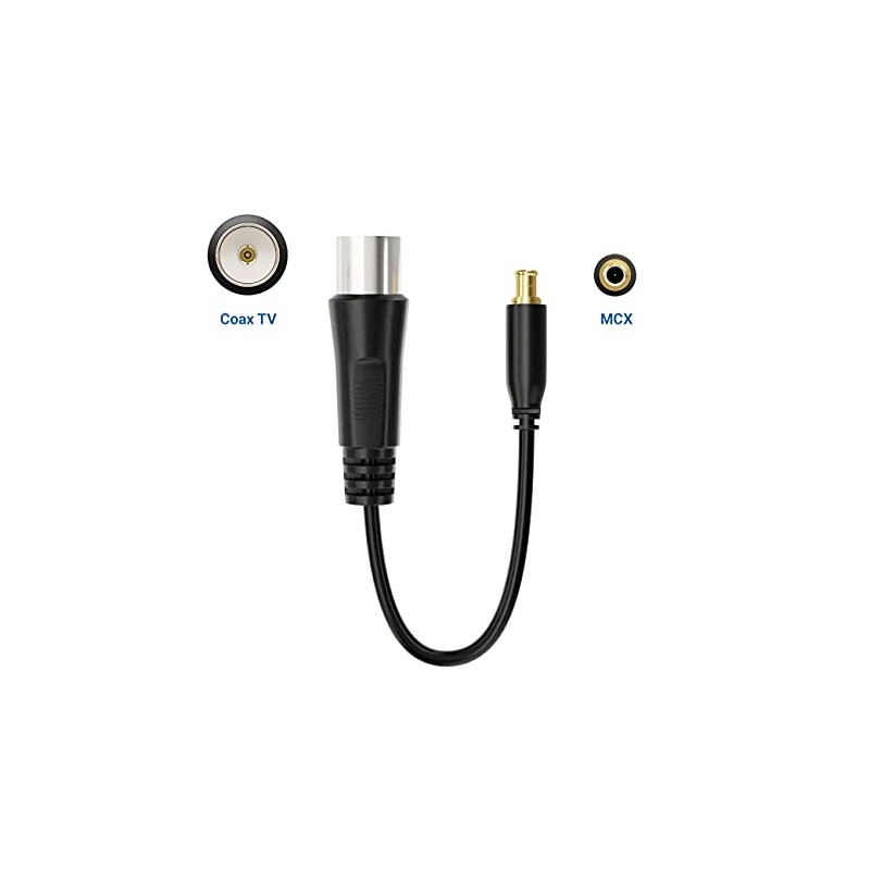 deleyCON Antenna Coaxial to DVB-T Adapter (MCX) - Antenna Female