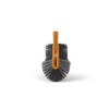 Perfetto Spider Webs Cosmo with Comb, One Size, Zucca/Ghiaccio/Setola Grigio