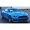 2015-2020 Mustang Roush Coupe Painted Rear Wing Spoiler Grabber Blue