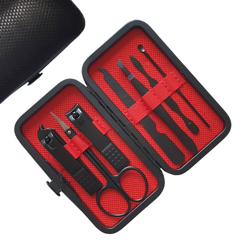Yuzbee Yuzbi Carbon Black Nail Care 7-Piece Set