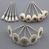 Luoke Rotary Tools Supplies, Bristle Wheel Brushes for Dremel Accessories