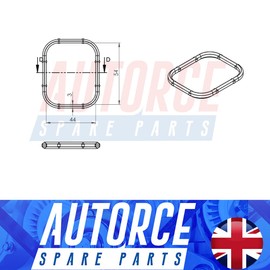 Suction Manifold Pipe Gasket For MINI COOPER R55 R56 Cooper D (2006-2010) 11617805030, 31319499 - AUTORCE