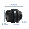 SPX1700FG Pool Pump Pipe Plug Drain Plugs with Gaskets 2-Pack
