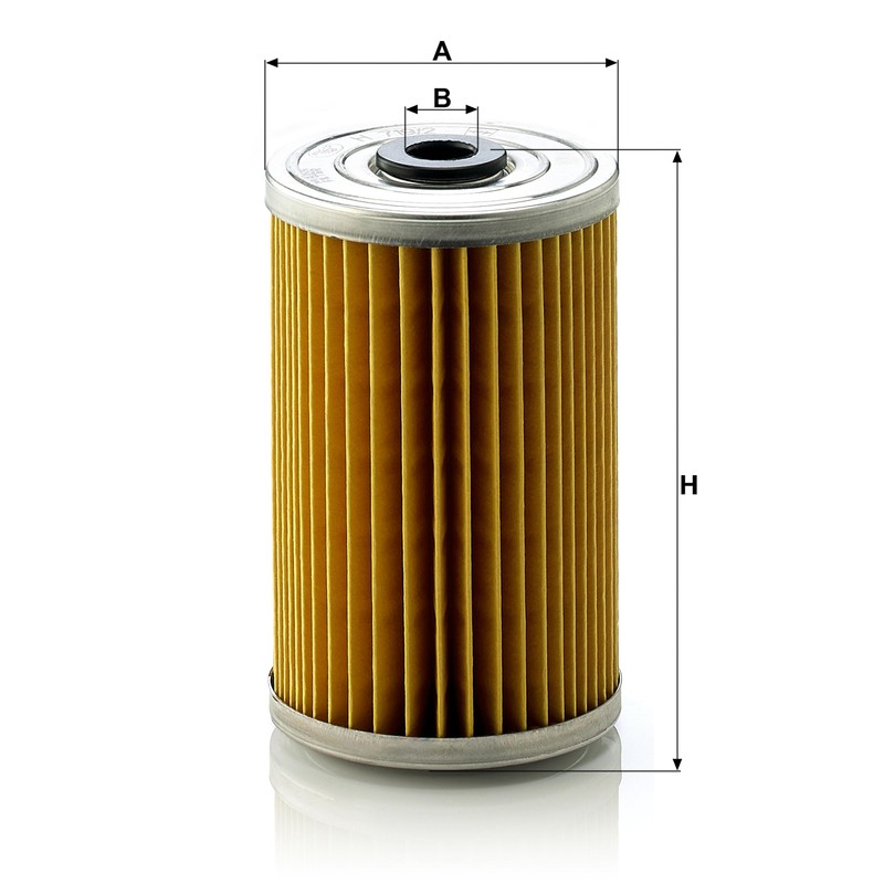 Original MANN-FILTER Oil filter H 719/2 – For Passenger Cars