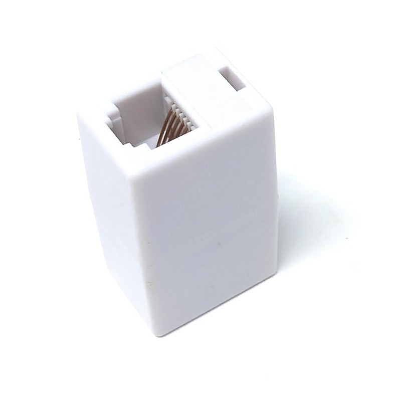 DRUT RJ12 (RJ11) 6P6C 6 Pin Female Coupler Adapter Cable