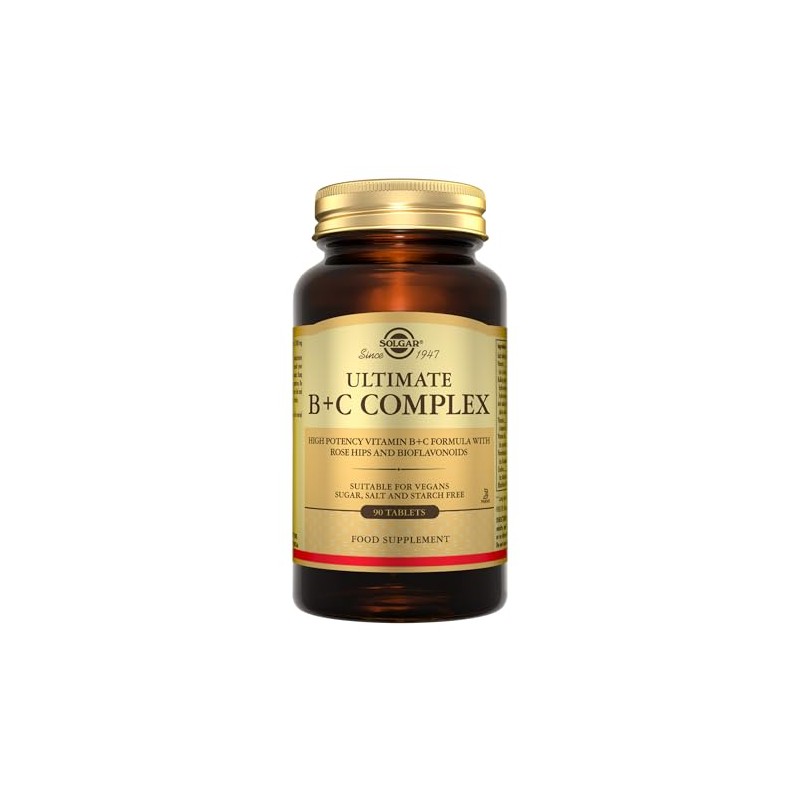 Solgar Ultimate B Plus C Complex - 90 Tablets -