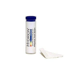 San Jamar Sani Station Chlorine Test Strips - 10 ppm to 200ppm Range - 100 Strips