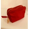 Clarins Cosmetic Bag Super Soft Fabric Recycled Made From Plastic