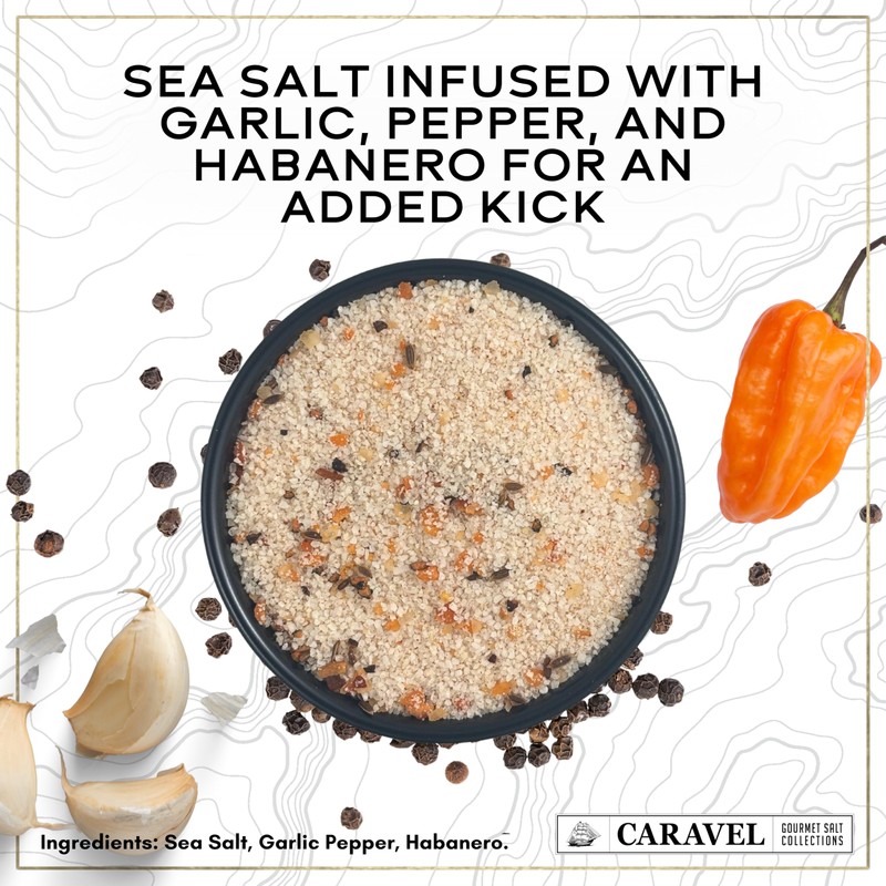 Spicy Garlic Pepper Sea Salt - Refill Pouch