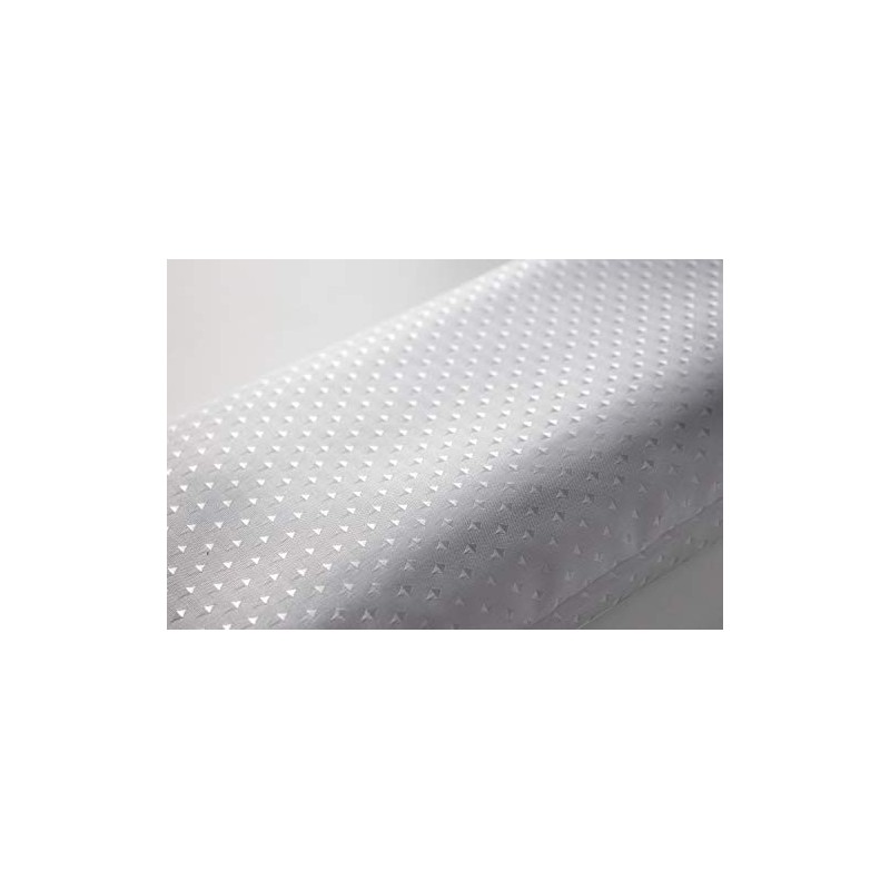 Euroshowers WHITE DIAMOND FABRIC SHOWER EXTRA LONG AND EXTRA WIDE