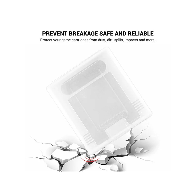 Clear Protective Storage Box for Gameboy Color GBC GB GBP